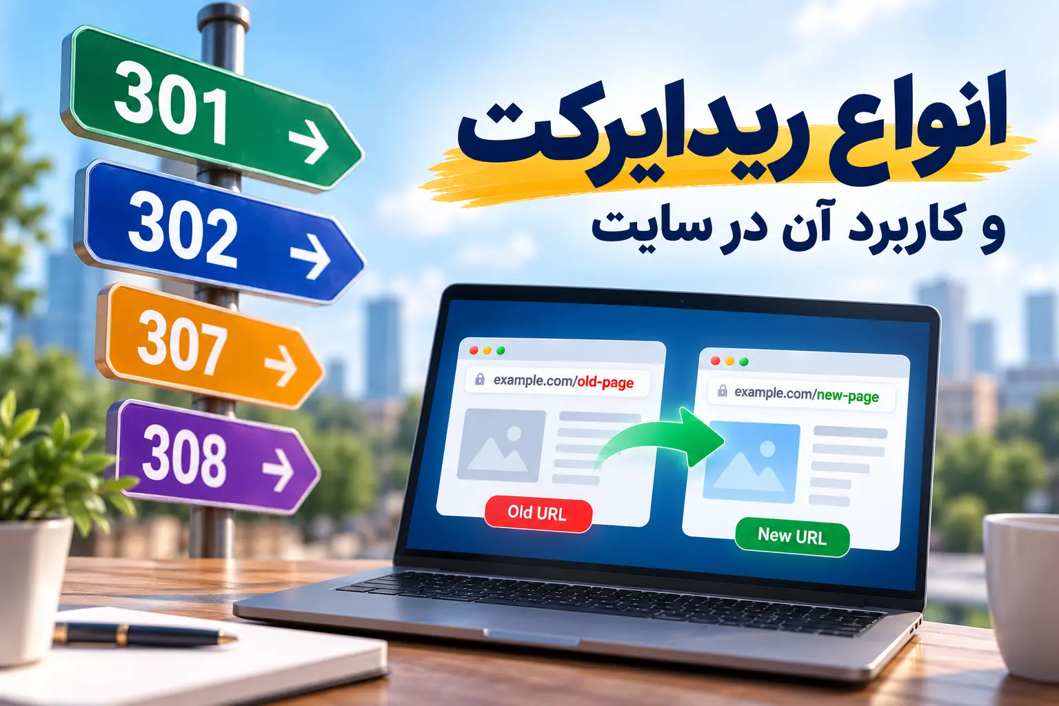 ریدایرکت چیست؟ انواع Redirect، کاربردها و تأثیر آن بر سئو