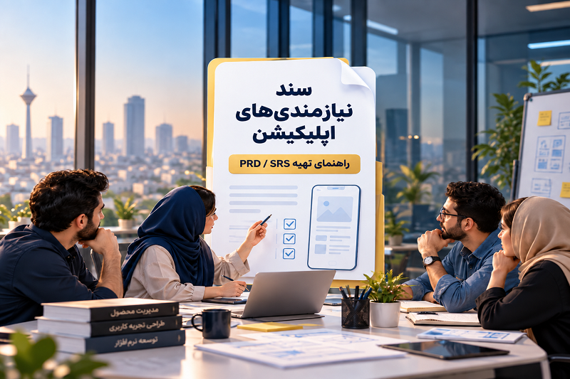 سند نیازمندی های اپلیکیشن چیست؟ راهنمای تهیه PRD/SRS قبل از شروع پروژه